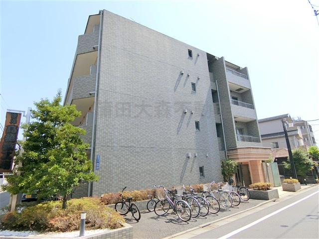 池上1DKマンションの外観