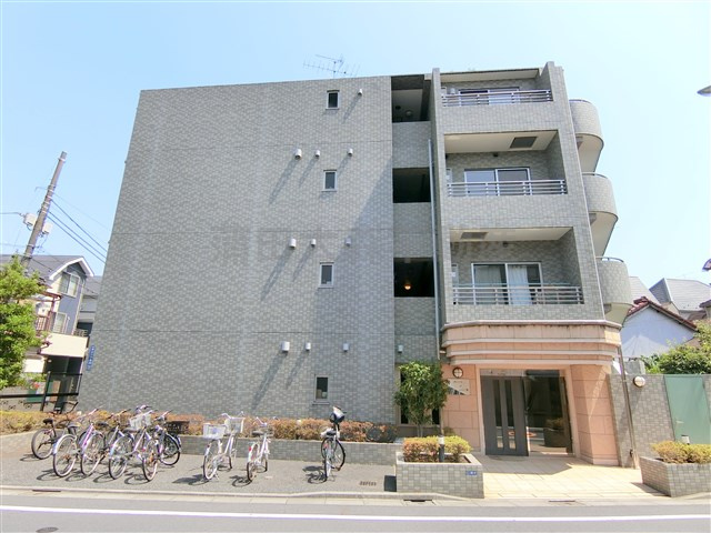池上1DKマンションの外観