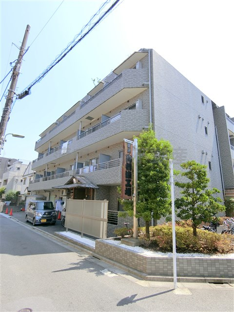 池上1DKマンションの外観