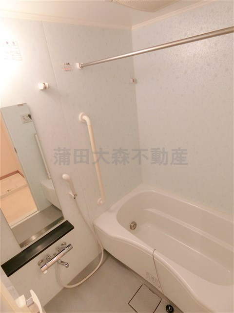 池上1DKマンションの浴室|お風呂