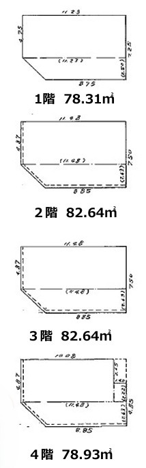 玉造ビルの間取り