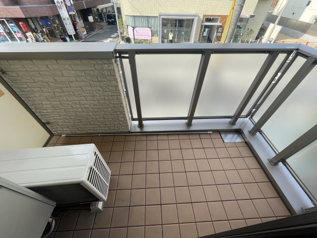 サンフィット甲子園のバルコニー