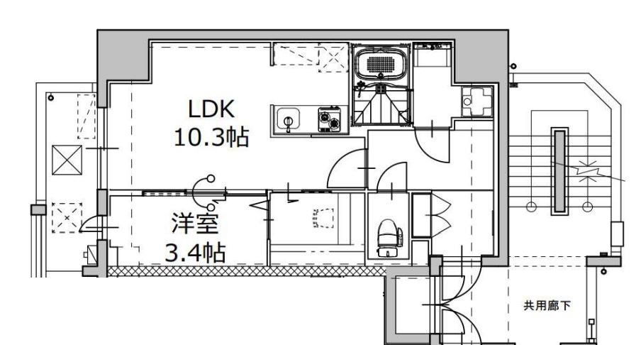 ミラージュパレス天満橋の間取り