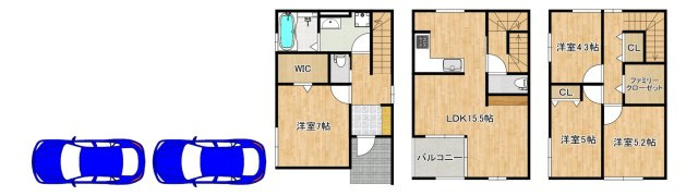 墨江３丁目　新築一戸建の間取り|令和８年１１月完成予定！綺麗なお住まいで新生活始めませんか♪現地見学当日から予約可能です！是非現地にてご確認ください♪