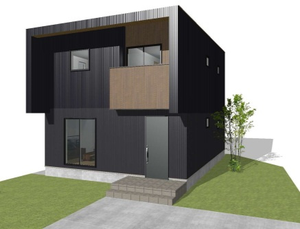 【完成予想図】 | 富士市宇東川東町　限定1区画 | 建物参考プラン2
建物本体の参考価格3，000万円♪
施工面積、115.51㎡（34.87坪）