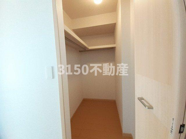 サニーハウスⅡの収納|大きなものも収納できそうです