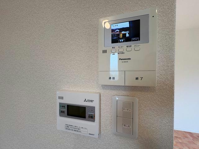 丹波市氷上町横田のアパートのセキュリティ|ＴVドアホンを設置済み◎