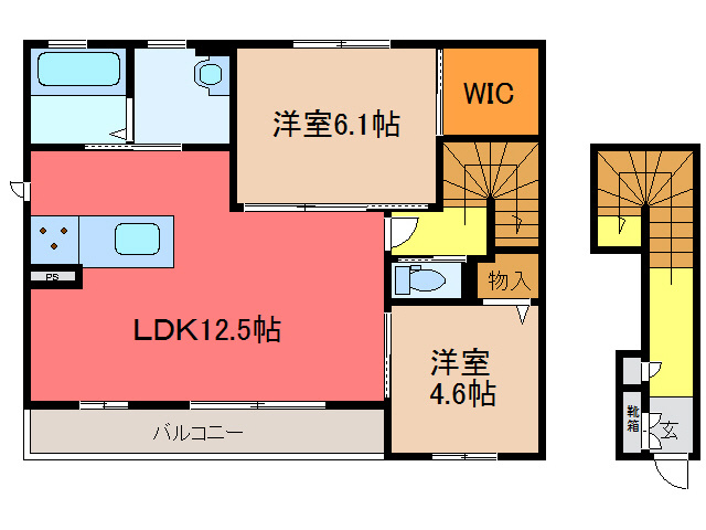 丹波市氷上町横田のアパート