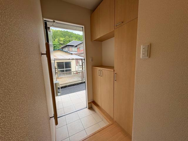 丹波市氷上町横田のアパートの玄関|玄関です◎