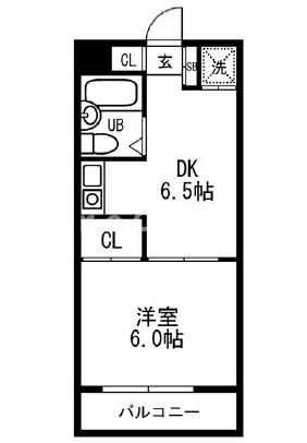 パーソネージュ武蔵関の間取り
