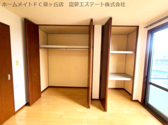 【収納】 | ガーデンパークC棟 | 6.1帖洋室