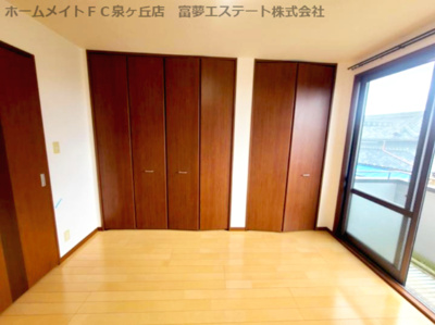 【洋室】 | ガーデンパークC棟 | 6.1帖洋室