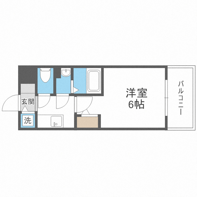 エスリードレジデンス梅田マークスの間取り