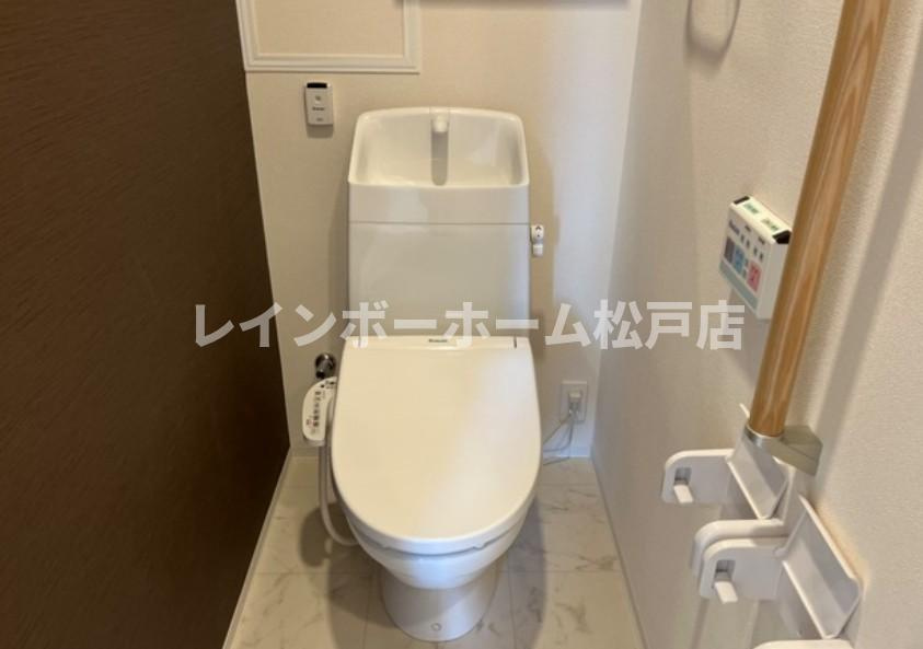 【仲介手数料：50％OFF】対象物件！のトイレ|シンプルで使いやすいトイレです