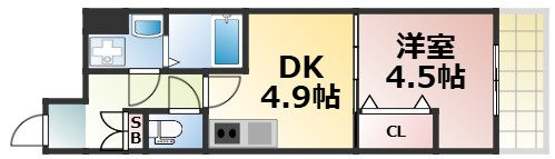 【間取り】 | GARDENIA高井田　仲介手数料無料