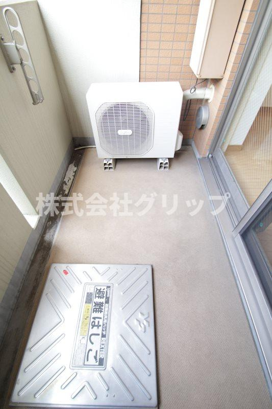 エクセリア横浜のバルコニー