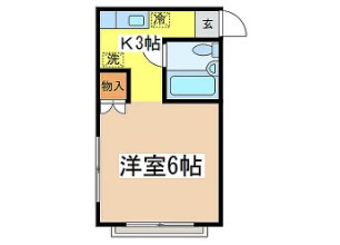 東京都国分寺市　一棟アパートの間取り