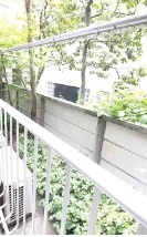 東京都国分寺市　一棟アパートのバルコニー