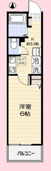 コンホーム北与野の間取り