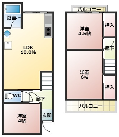 【間取り】 | 野戸建262