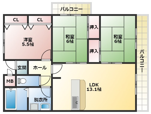 【間取り】 | サイレントフジ