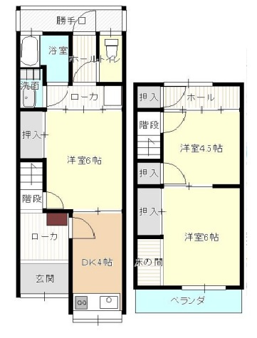 【間取り】 | 岡3丁目テラス