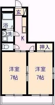 ハイムコンフォートの間取り