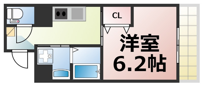 【間取り】 | PARK HILLS 今里 NOA　仲介手数料無料