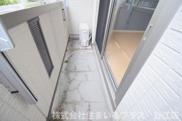 モンテリブロあさひのバルコニー