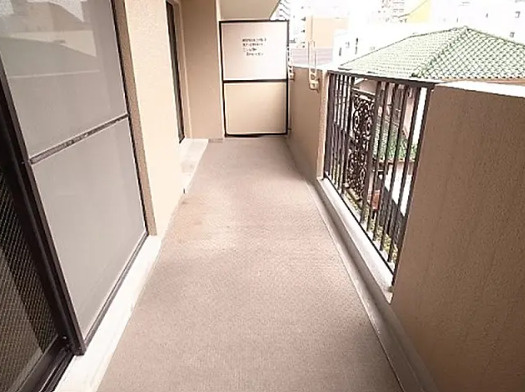 【バルコニー】 | ファミール鳥飼 | 別号室の写真になります。現況優先。