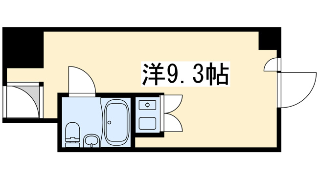 【間取り】 | 新大阪ビジネス第2ニッケンマンション