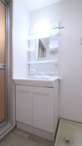 ブルーハイツ北別府の洗面所|ブルーハイツ北別府