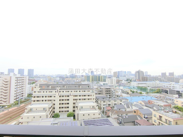 プラウドシティ大田六郷　プラザ街区の展望|展望良好