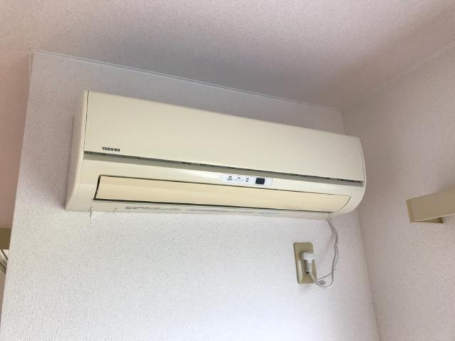 パティオガーデンＣの設備|エアコン