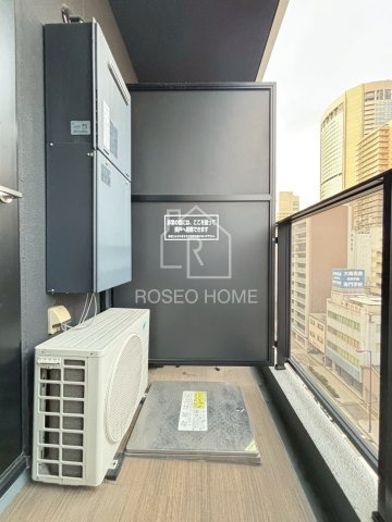 エムヒルズ南森町のバルコニー|同マンション別部屋：参考写真