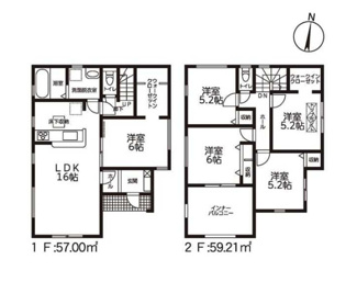  | 【名古屋市守山区森孝4丁目123新築戸建3号棟】仲介手数料無料！森孝西小学校・森孝中学校