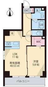 COURT TAKETOKU Ⅲの間取り