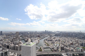 大阪市北区中之島６丁目の中古マンションの展望