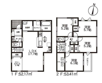  | 【名古屋市守山区森孝4丁目123新築戸建4号棟】仲介手数料無料！森孝西小学校・森孝中学校