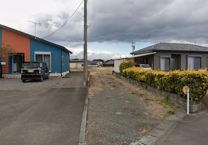 都城市金田町の売地の外観