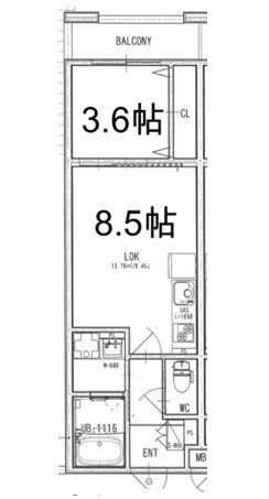 【間取り】 | Alivio泉佐野