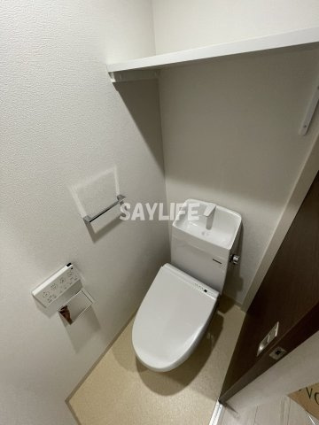 yumaison west のトイレ