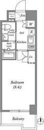 GramercyNipponbashiの間取り