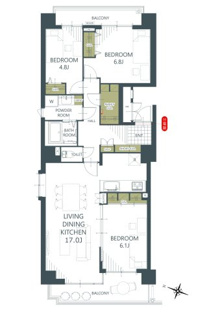【間取り】パストラルハイム駅南 