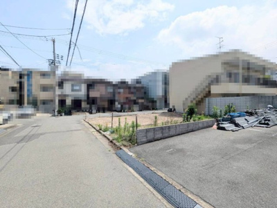 【外観】 | 新在家町西３丁　売土地 | 北東角地！日当たり良好♪たっぷりの陽光に包まれる明るい住まいになりますね♪