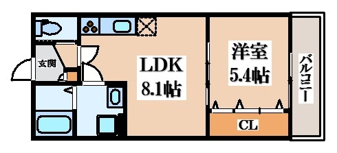 【間取り】 | クレアール俊徳道