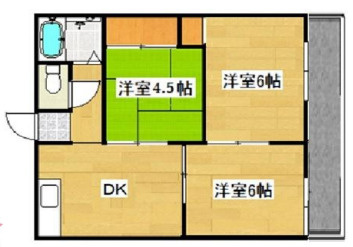 サンフォーブルふじの間取り