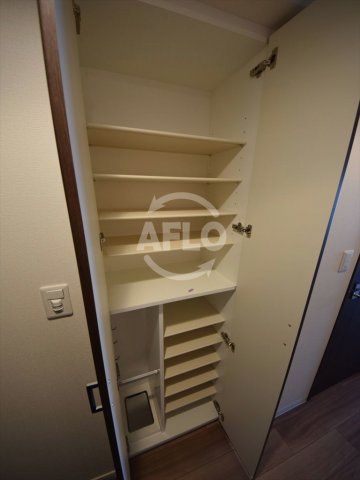 プレサンス立売堀パークシティの収納|プレサンス立売堀パークシティ　シューズボックス