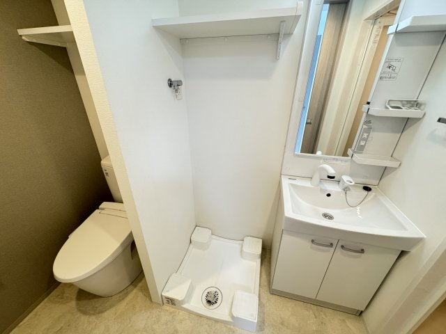 S-RESIDENCE松戸Iriseの洗面所