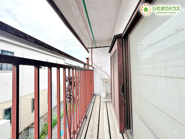 深谷市武蔵野　中古一戸建てのバルコニー